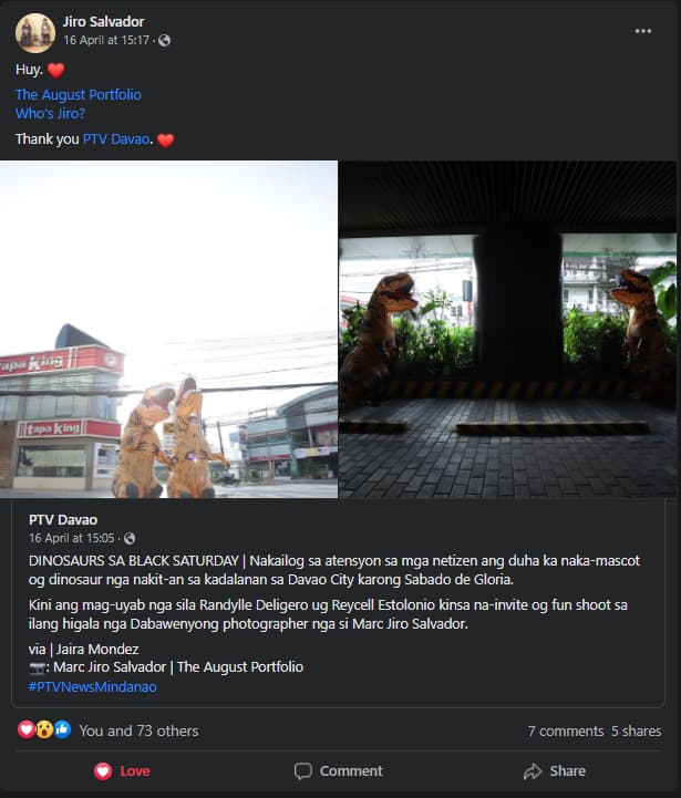 DINOSAURS IN THE CITY! ♥ Our Inflatable T-Rex Costume Went Viral!