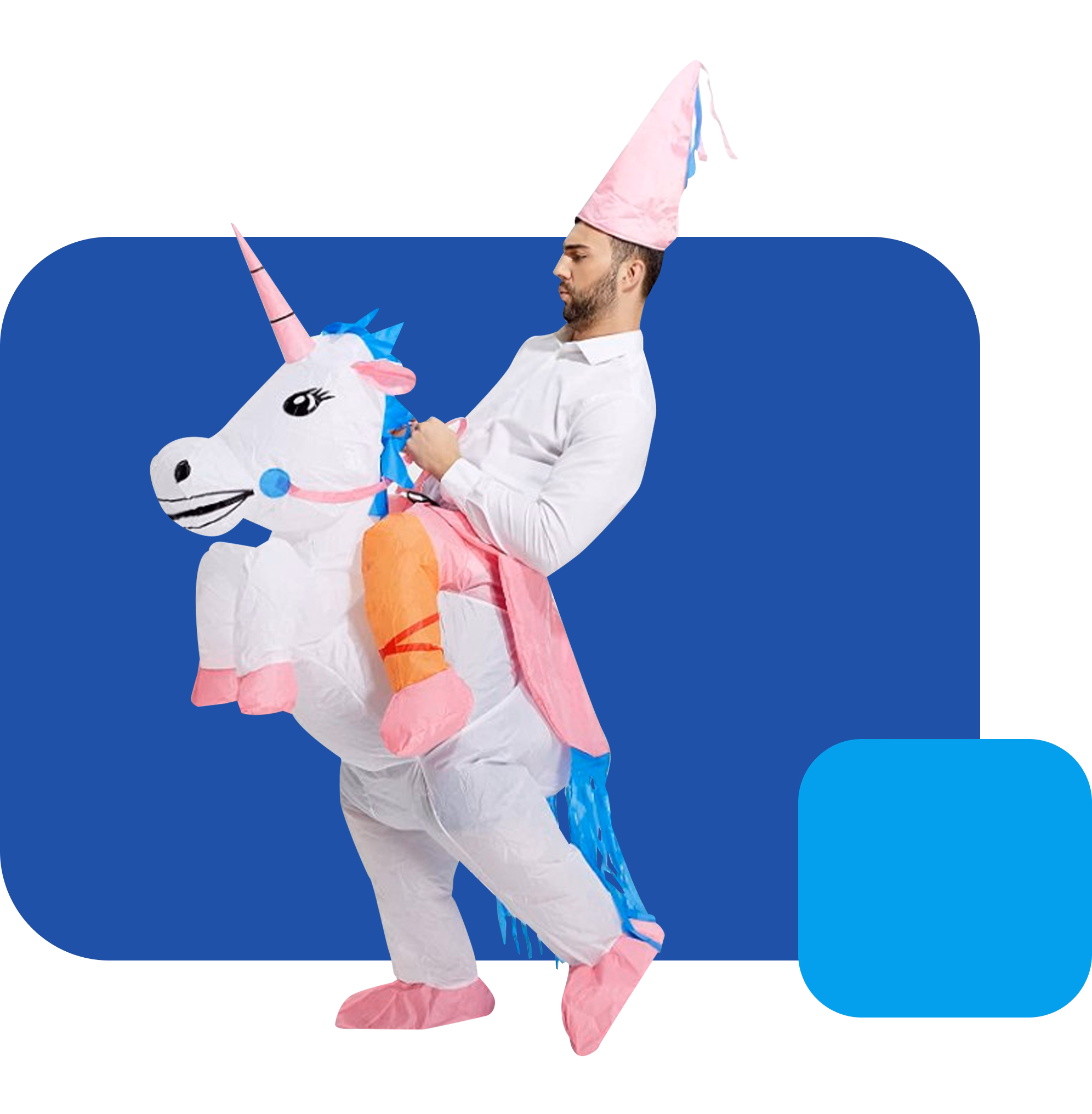 Unicorn Inflatable Costume Rental Davao